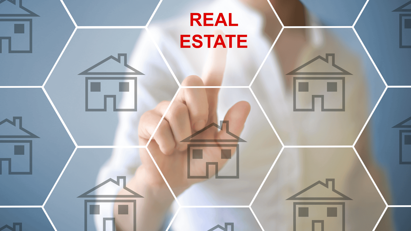 real estate pointing finger real estate pointing finger