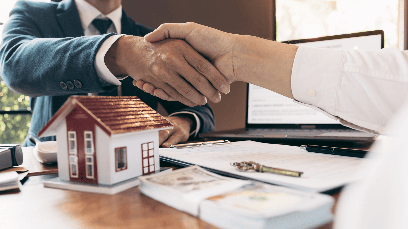 real estate shake hand real estate shake hand